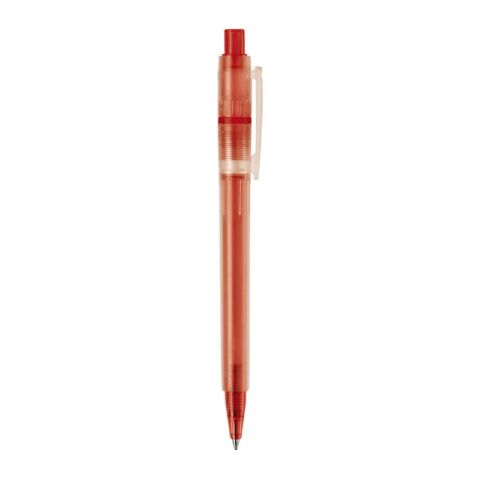 Kugelschreiber Baron '03 Ice Frosty Rot Weiß | 1-farbiger Siebdruck | 270° vom Clip | 45 mm x 25 mm | Nicht verfügbar