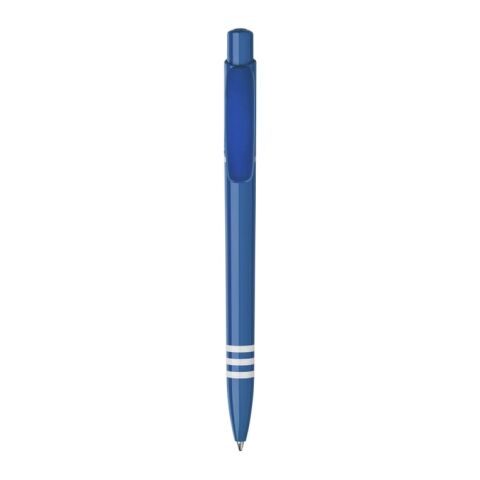 Kugelschreiber Tropic Colour hardcolour Blau Weiss | 1-farbiger Siebdruck | 180° vom Clip | 40 mm x 25 mm | Nicht verfügbar