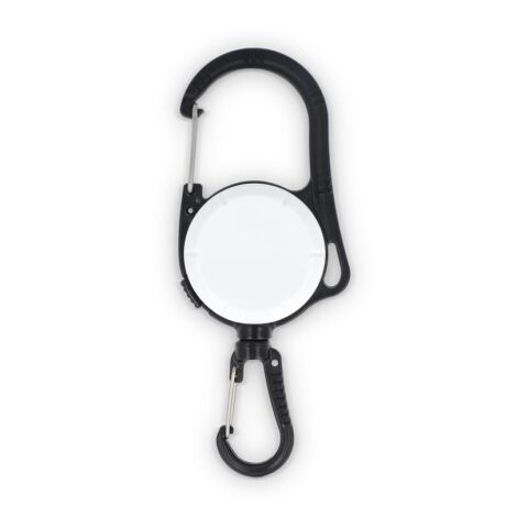 2-Wege-Karabiner-Kartenhalter Weiss