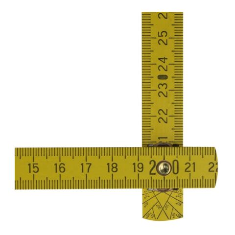 Zollstock Holz 2m Premium lackiert Gelb | ohne Werbeanbringung | Nicht verfügbar | Nicht verfügbar | Nicht verfügbar