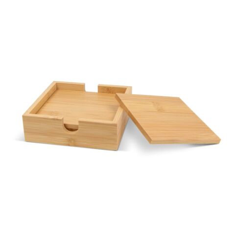 Bambus Untersetzer Set (4 Stück) Natur | ohne Werbeanbringung | Nicht verfügbar | Nicht verfügbar | Nicht verfügbar