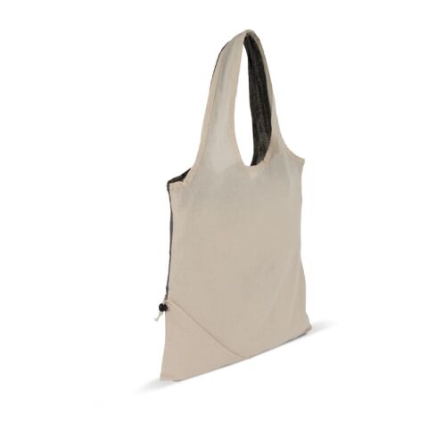 Einkaufstasche Recycelte Baumwolle OEKO-TEX® 140g/m² 38x42cm schiefergrau