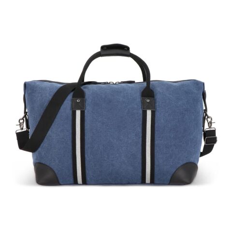 Weekender-Tasche aus recyceltem Baumwoll-Canvas Harper Dunkelblau