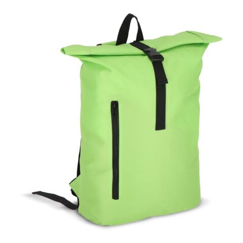 R-PET 600D Rolltop-Rucksack 20L Hellgrün