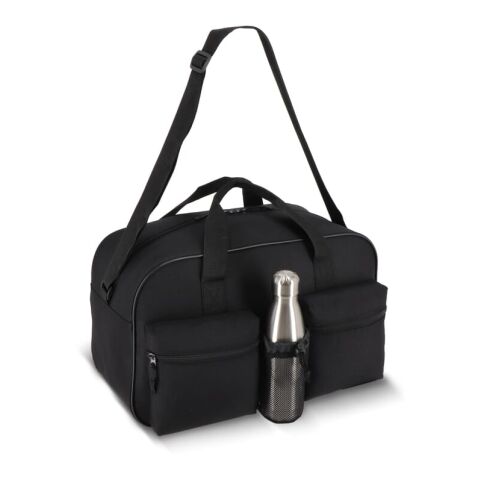 R-PET 600D Sport- und Reisetasche 46 x 21 x 27,5 cm 25 l Schwarz | ohne Werbeanbringung | Nicht verfügbar | Nicht verfügbar