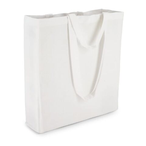 Tragetasche aus Baumwolle OEKO-TEX® 38 x 10 x 42cm 140g/m² Weiss | ohne Werbeanbringung | Nicht verfügbar | Nicht verfügbar