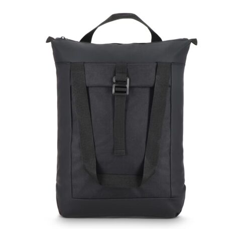 rPET 600D Navi Laptop-Rucksack 36 x 40 x 10 cm Schwarz | ohne Werbeanbringung | Nicht verfügbar | Nicht verfügbar