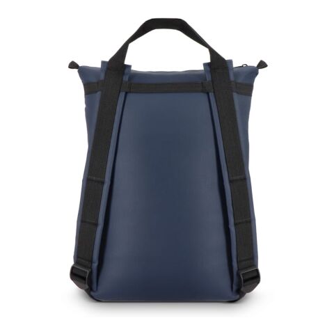 rPET 600D Navi Laptop-Rucksack 36 x 40 x 10 cm Dunkelblau | ohne Werbeanbringung | Nicht verfügbar | Nicht verfügbar