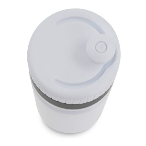 Sportflasche mit Rand 750ml Weiss-Schwarz | ohne Werbeanbringung | Nicht verfügbar | Nicht verfügbar | Nicht verfügbar