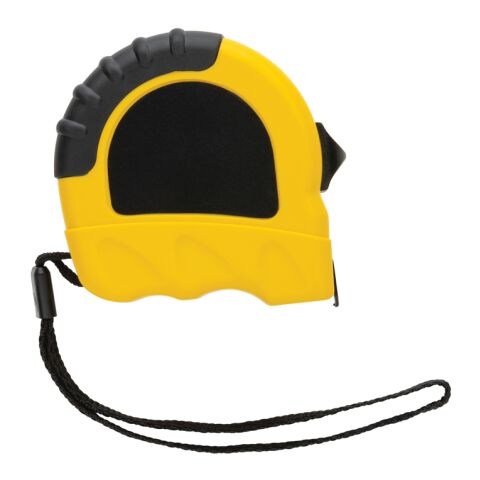 5m/19mm Maßband aus RCS recyceltem Kunststoff gelb-schwarz | ohne Werbeanbringung | Nicht verfügbar | Nicht verfügbar