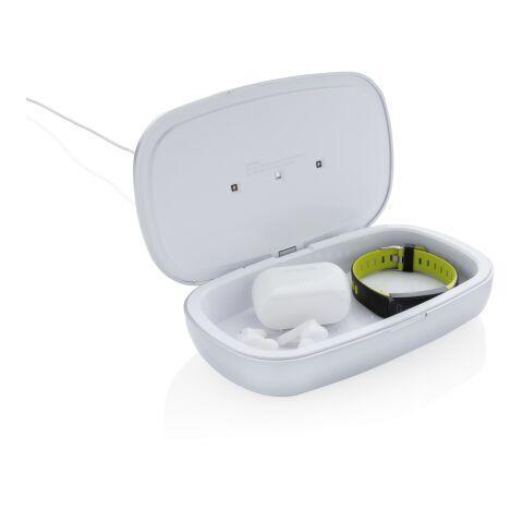 Rena UV-C Sterilisations-Box mit 5W Wireless Charger grau | ohne Werbeanbringung | Nicht verfügbar | Nicht verfügbar