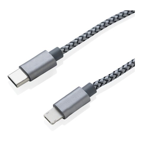 3-in-1 umwobenes Kabel grau | ohne Werbeanbringung | Nicht verfügbar | Nicht verfügbar | Nicht verfügbar