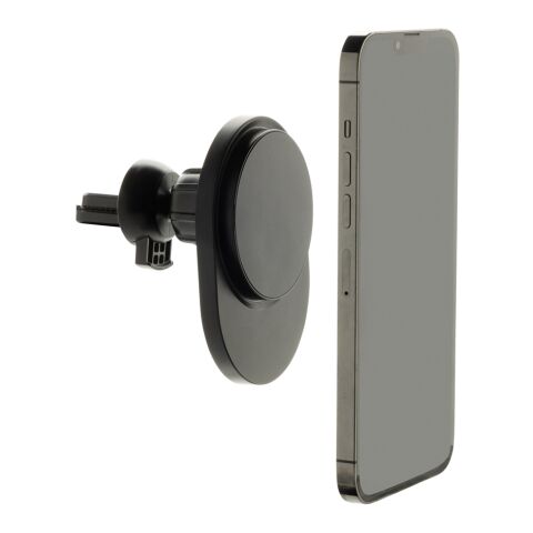 PowerCruze magnetischer 15W Autohalter aus RCS rec. ABS schwarz | ohne Werbeanbringung | Nicht verfügbar | Nicht verfügbar