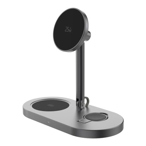 Quantum Ultra-Fast RCS 25W magnetischer Desk-Charger grau-schwarz | ohne Werbeanbringung | Nicht verfügbar | Nicht verfügbar