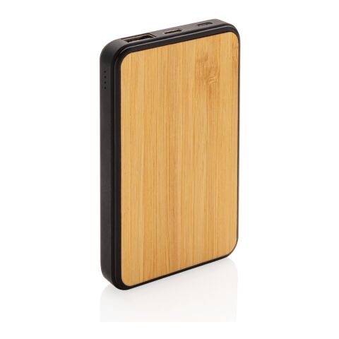 5.000mAh Powerbank aus FSC® und RCS recyceltem Kunststoff braun | ohne Werbeanbringung | Nicht verfügbar | Nicht verfügbar