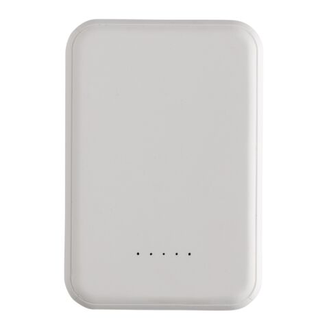 Stellar 5.000mAh 5W magnetische Powerbank aus RCS rec. ABS weiß | ohne Werbeanbringung | Nicht verfügbar | Nicht verfügbar