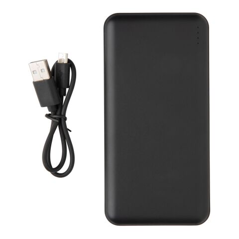 High Density 10.000 mAh Pocket Powerbank schwarz | ohne Werbeanbringung | Nicht verfügbar | Nicht verfügbar