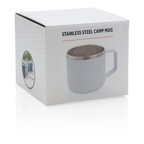 Stainless-Steel Camping-Tasse weiß | ohne Werbeanbringung | Nicht verfügbar | Nicht verfügbar