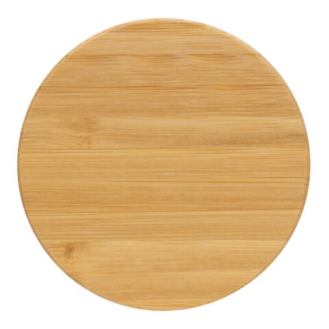 GRS Recycelt PP-Becher mit FSC®-Bambusdeckel grün | ohne Werbeanbringung | Nicht verfügbar | Nicht verfügbar