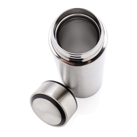 Vakuum Stainless Steel Flasche mit gebürstetem Metalldeckel silber | ohne Werbeanbringung | Nicht verfügbar | Nicht verfügbar