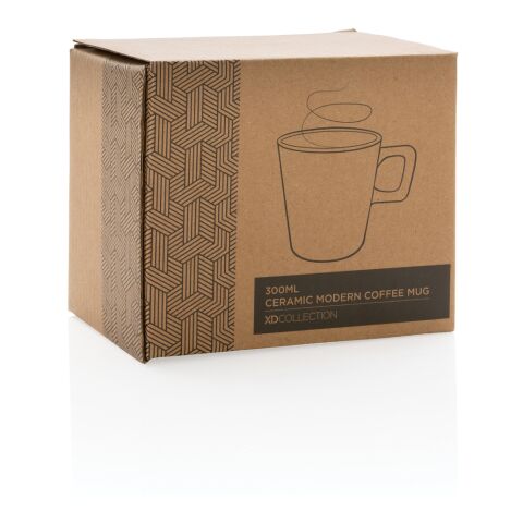 Moderne Keramik Kaffeetasse schwarz-schwarz | ohne Werbeanbringung | Nicht verfügbar | Nicht verfügbar