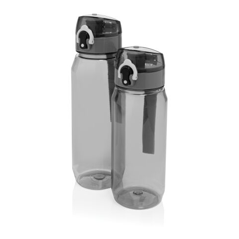 Yide RCS rPET verschließbare Wasserflasche 600ml schwarz | ohne Werbeanbringung | Nicht verfügbar | Nicht verfügbar