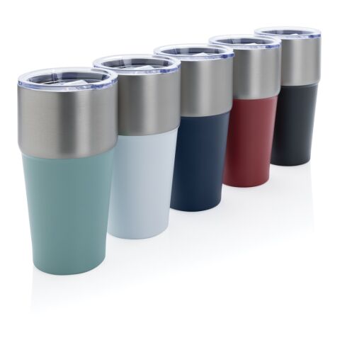 Fluid Becher aus RCS-zertifiziert recyceltem Stahl, 500ml navy blau | ohne Werbeanbringung | Nicht verfügbar | Nicht verfügbar
