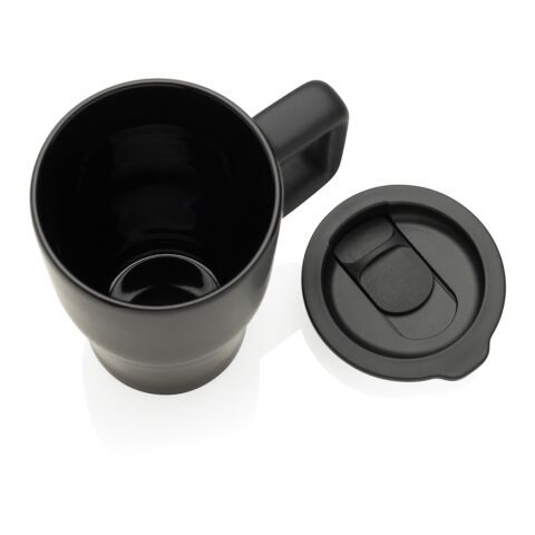 Keramik Luxe Quencher 490ml schwarz | ohne Werbeanbringung | Nicht verfügbar | Nicht verfügbar