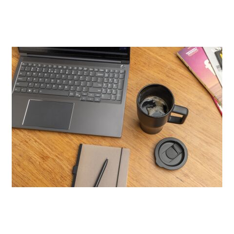 Keramik Luxe Quencher 490ml schwarz | ohne Werbeanbringung | Nicht verfügbar | Nicht verfügbar