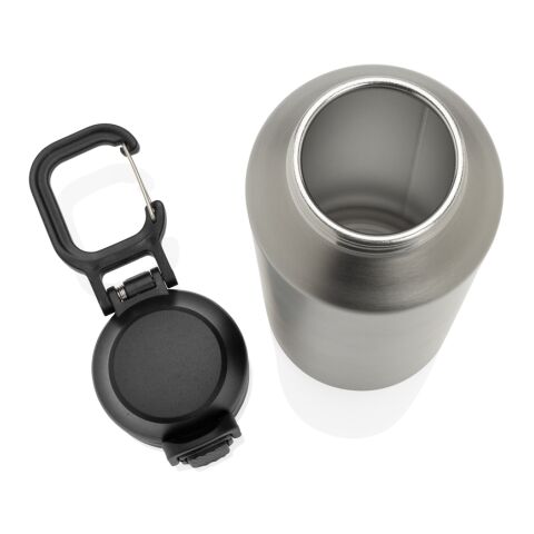 Via RCS Re-Steel Sportflasche mit Verschluss, 600ml silber | ohne Werbeanbringung | Nicht verfügbar | Nicht verfügbar