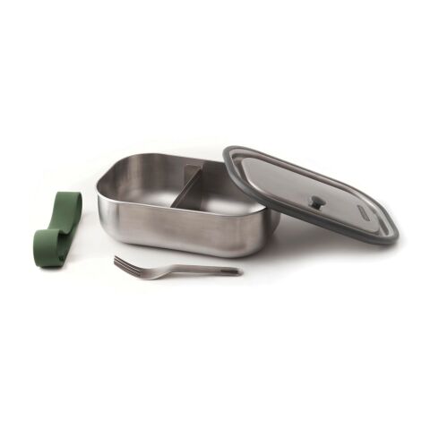 Black+Blum Stainless Steel Lunch Box groß Olivgrün | ohne Werbeanbringung | Nicht verfügbar | Nicht verfügbar