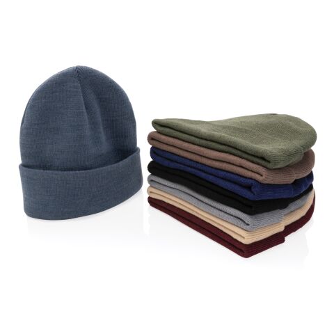 Impact Polylana® Beanie mit AWARE™ Tracer blau | ohne Werbeanbringung | Nicht verfügbar | Nicht verfügbar | Nicht verfügbar