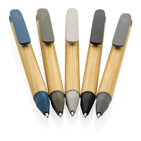 Kugelschreiber aus recyceltem Papier blau | ohne Werbeanbringung | Nicht verfügbar | Nicht verfügbar