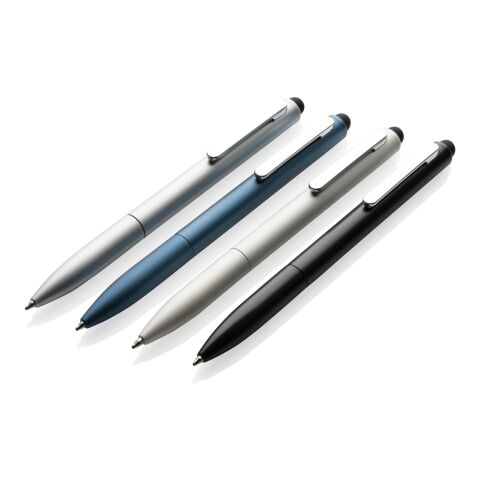 Kymi Stift mit Stylus aus RCS recyceltem Aluminum weiß | ohne Werbeanbringung | Nicht verfügbar | Nicht verfügbar