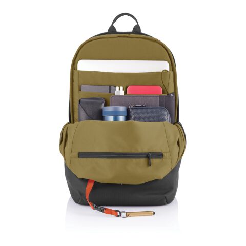 Bobby Soft, Anti-Diebstahl-Rucksack schwarz-grün | Nicht verfügbar | ohne Werbeanbringung | Nicht verfügbar | Nicht verfügbar | Nicht verfügbar