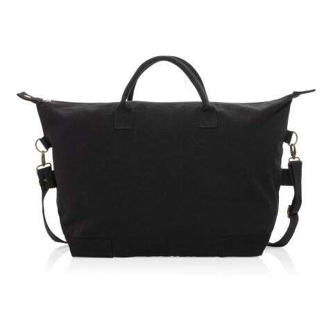Kezar AWARE™ 500g/m² Wochenendtasche aus recyceltem Canvas schwarz