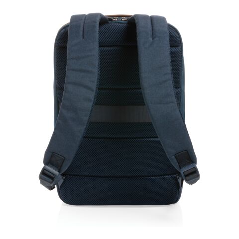 Impact AWARE™ 300D Two-Tone Deluxe 15.6&quot; Laptop-Rucksack marineblau | ohne Werbeanbringung | Nicht verfügbar | Nicht verfügbar