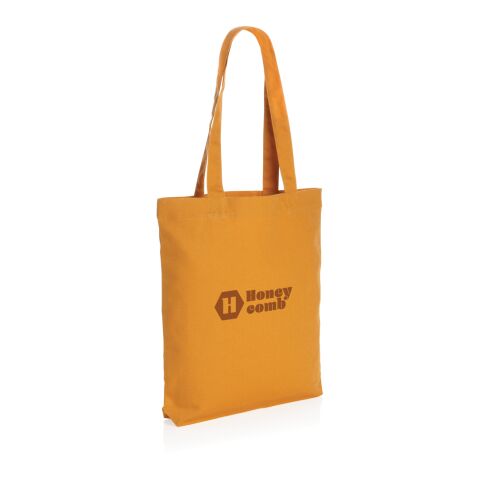 Impact Aware™ 285g/m² Tragetasche aus recyceltem Canvas Sonnenuhr Orange | ohne Werbeanbringung | Nicht verfügbar | Nicht verfügbar | Nicht verfügbar