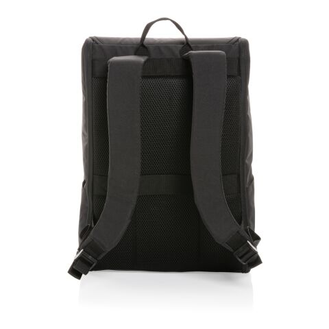 Swiss Peak Fern AWARE™ RPET 15,6&quot; Rucksack mit Allover-Zip schwarz | ohne Werbeanbringung | Nicht verfügbar | Nicht verfügbar | Nicht verfügbar