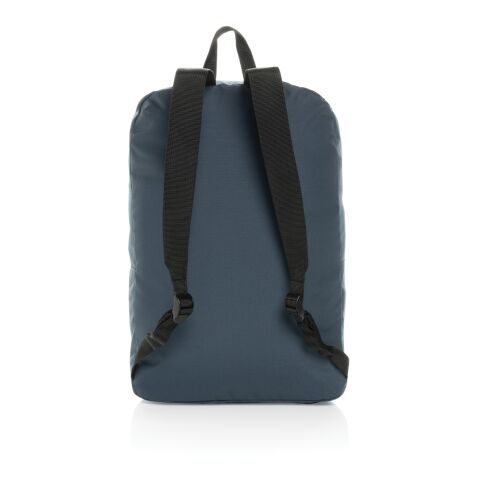 Dillon AWARE™ RPET faltbarer klassischer Rucksack navy blau | ohne Werbeanbringung | Nicht verfügbar | Nicht verfügbar | Nicht verfügbar