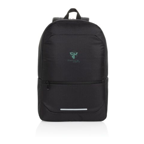 CityPack AWARE™ RPET Business 15,6&quot;-Laptop-Rucksack schwarz | ohne Werbeanbringung | Nicht verfügbar | Nicht verfügbar