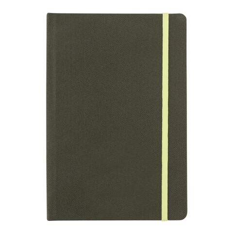 GRS-zertifiziertes rPET-A5-Notizbuch grün-grün | ohne Werbeanbringung | Nicht verfügbar | Nicht verfügbar