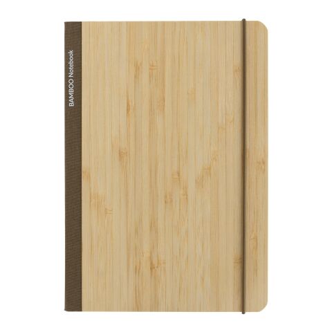 Scribe A5 Notibuch aus FSC Bambus braun | ohne Werbeanbringung | Nicht verfügbar | Nicht verfügbar