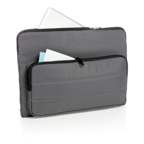 Impact AWARE™ RPET 15,6" Laptop-Sleeve grau | ohne Werbeanbringung | Nicht verfügbar | Nicht verfügbar