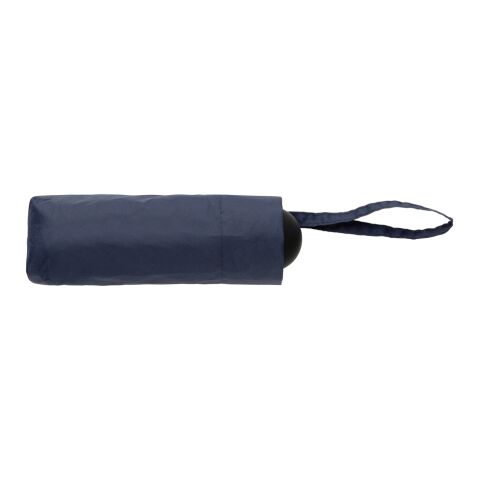19,5“manueller Super-Mini-Schirm aus Aware™ rPET 190T Pongee navy blau | ohne Werbeanbringung | Nicht verfügbar | Nicht verfügbar