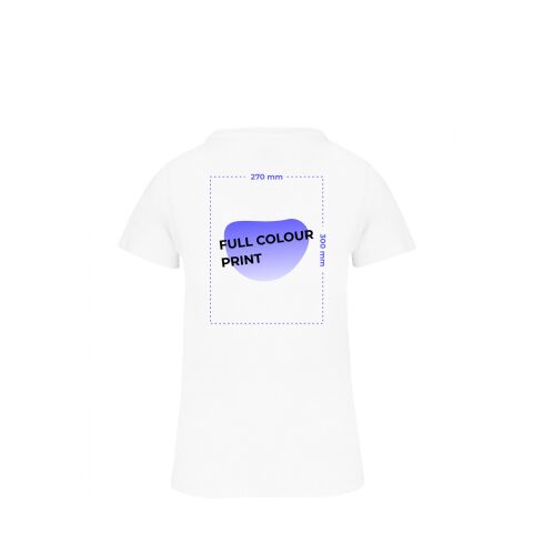 GOTS Bio Shirt Damen weiß | XS | ohne Werbeanbringung