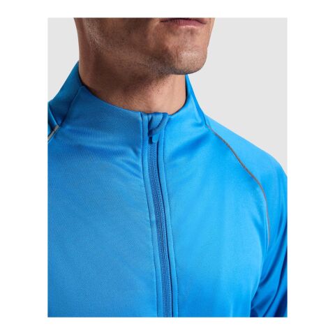 Valier Herren Sweatshirt mit durchgehendem Reißverschluss Fluor Yellow | XXL