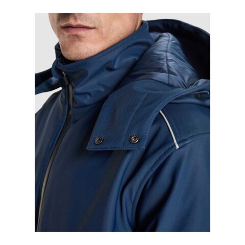Emin wattierterThermoparka Unisex Navy Blue | XXL