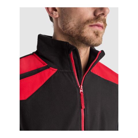 Terrano Mikrofleecejacke, unisex Standard | schwarz-rot | 2XL | ohne Werbeanbringung | Nicht verfügbar | Nicht verfügbar