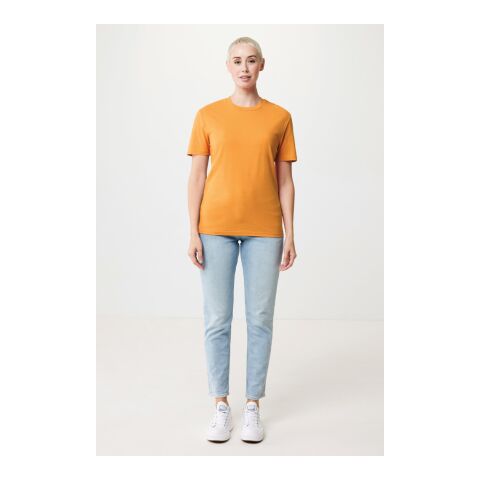 Iqoniq Bryce T-Shirt aus recycelter Baumwolle Sonnenuhr Orange | XL | ohne Werbeanbringung | Nicht verfügbar | Nicht verfügbar | Nicht verfügbar